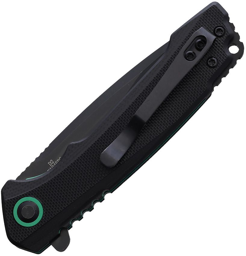 (image for) ABKT Tac AB Elite Linerlock Blk/Grn