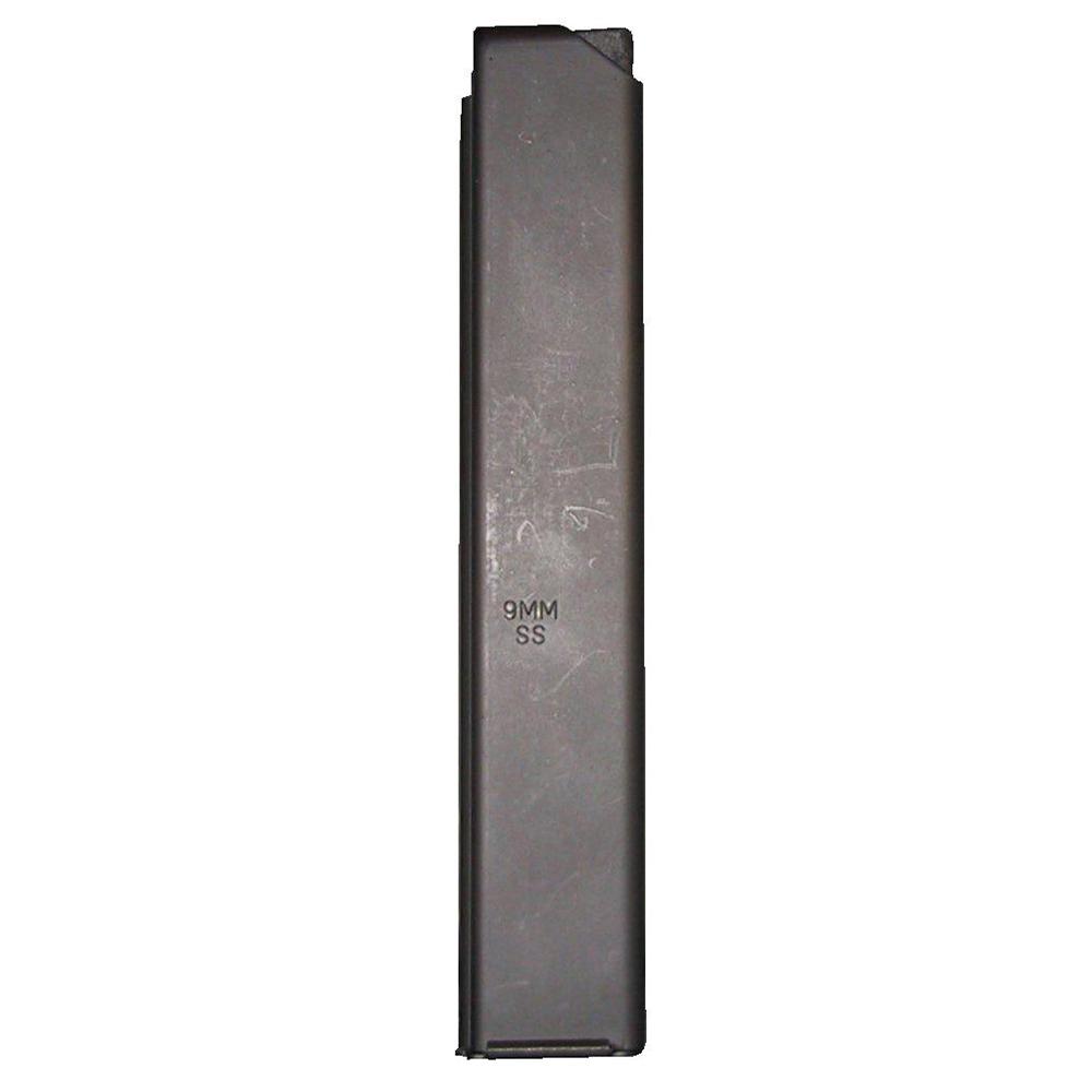 (image for) ASC AR Family Rifle Magazine Orange Follower 9mm Black Stainless Steel 32/rd
