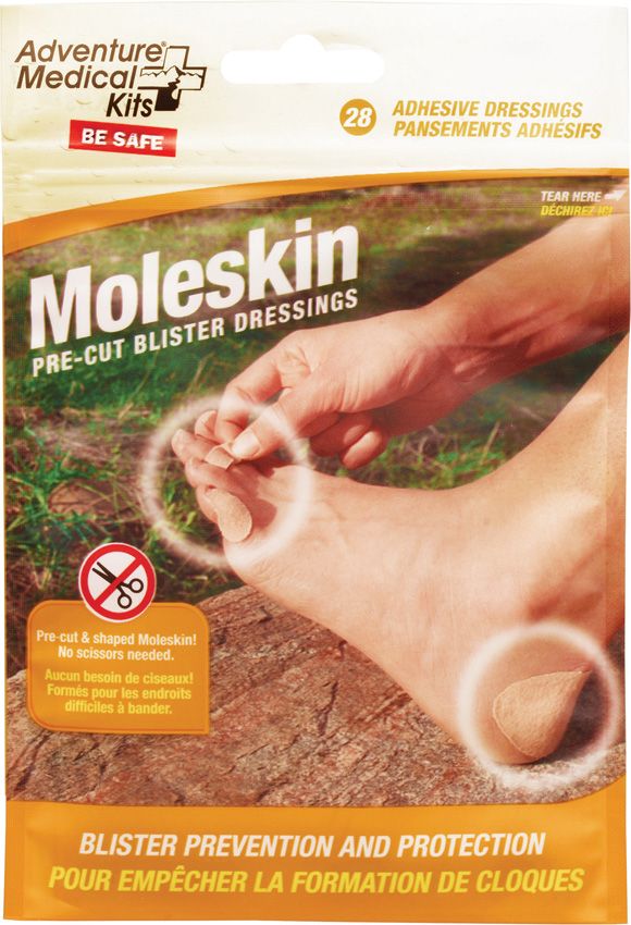 (image for) Adventure Medical Moleskin Pre-Cut and Shaped