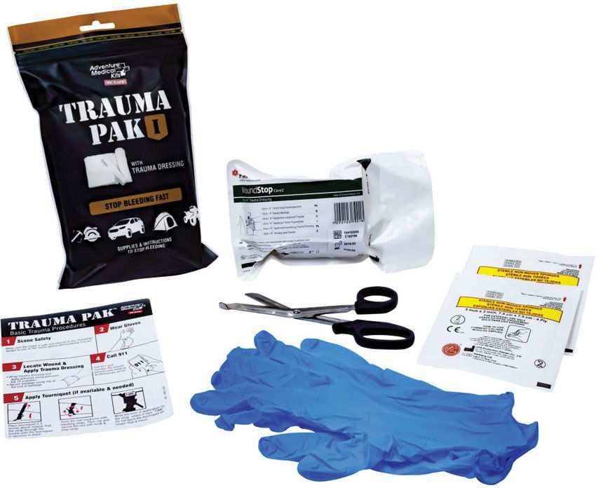 (image for) Adventure Medical Trauma Pak 1 First Aid Kit for Wound Dressing