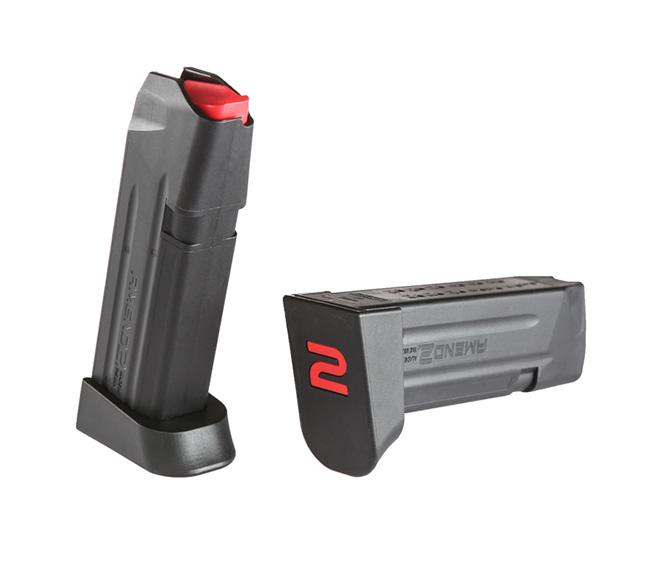 (image for) Amend2 A2-19 Polymer Handgun Magazine Black for Glock 19 9mm Luger