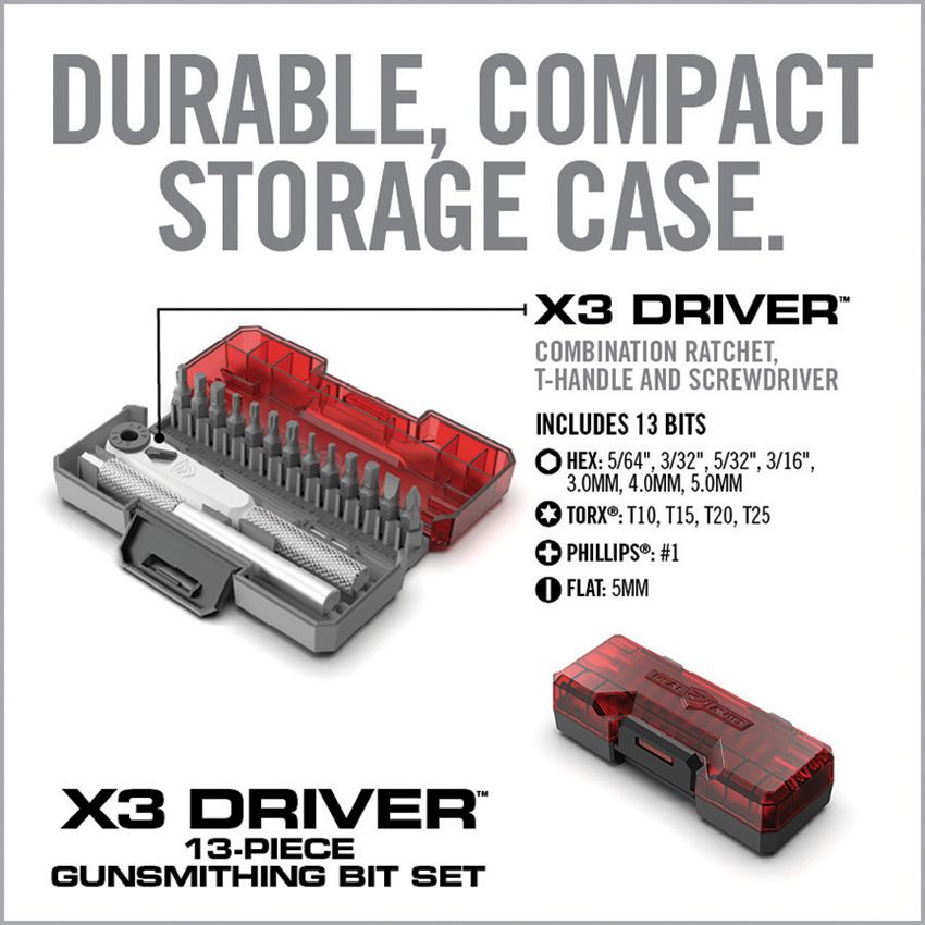 (image for) Real Avid X3 Driver 13-Piece Bit Set