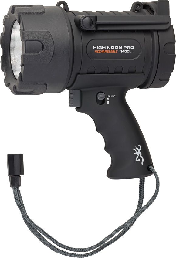 (image for) Browning High Noon Pro USB Rechargeable Spotlight with Power Bank