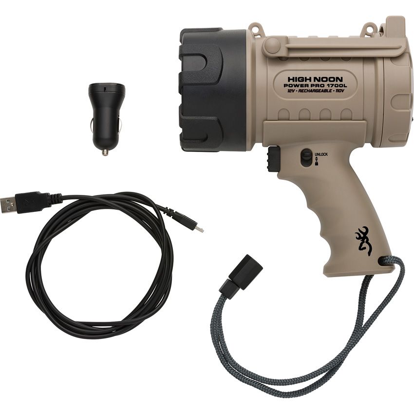 (image for) Browning High Noon Power Pro Spotlight – USB/12V/110V
