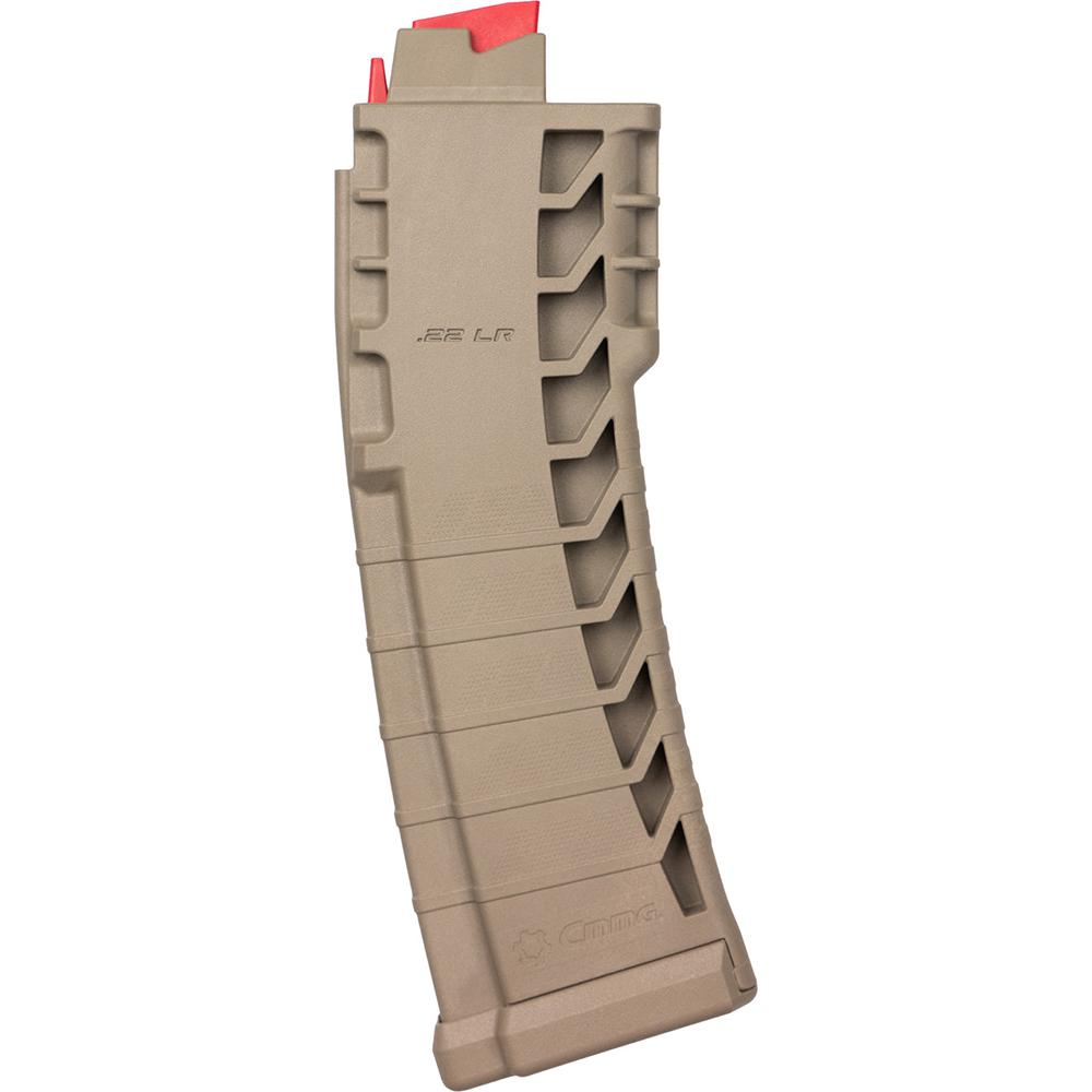 (image for) CMMG Mk4/AR15 Rifle Magazine FDE .22 LR 25/rd