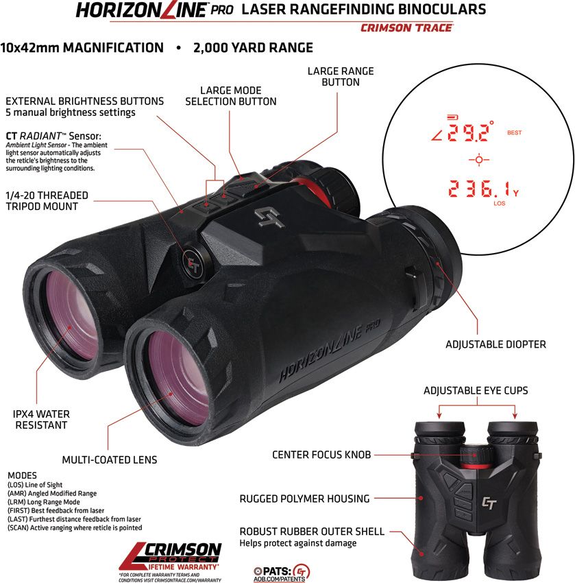 (image for) Crimson Trace Horizonline 2K Rangefinder Bin