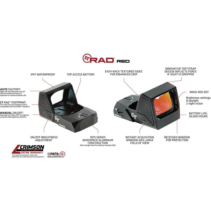 (image for) Crimson Trace CT-RAD Sight Red