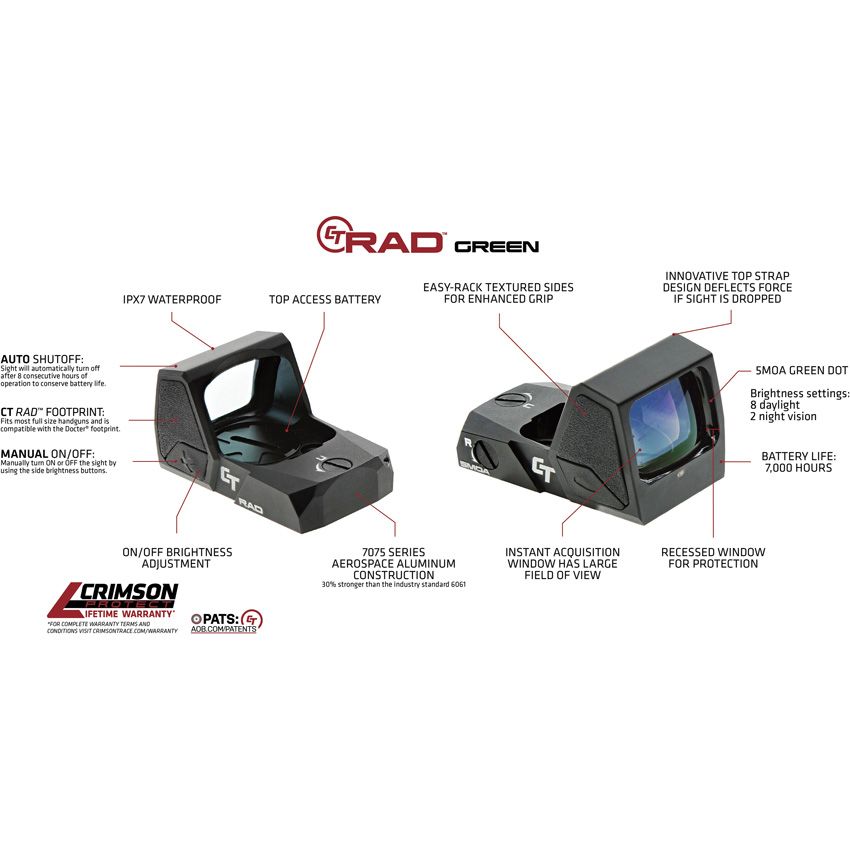 (image for) Crimson Trace CT-RAD Sight Green