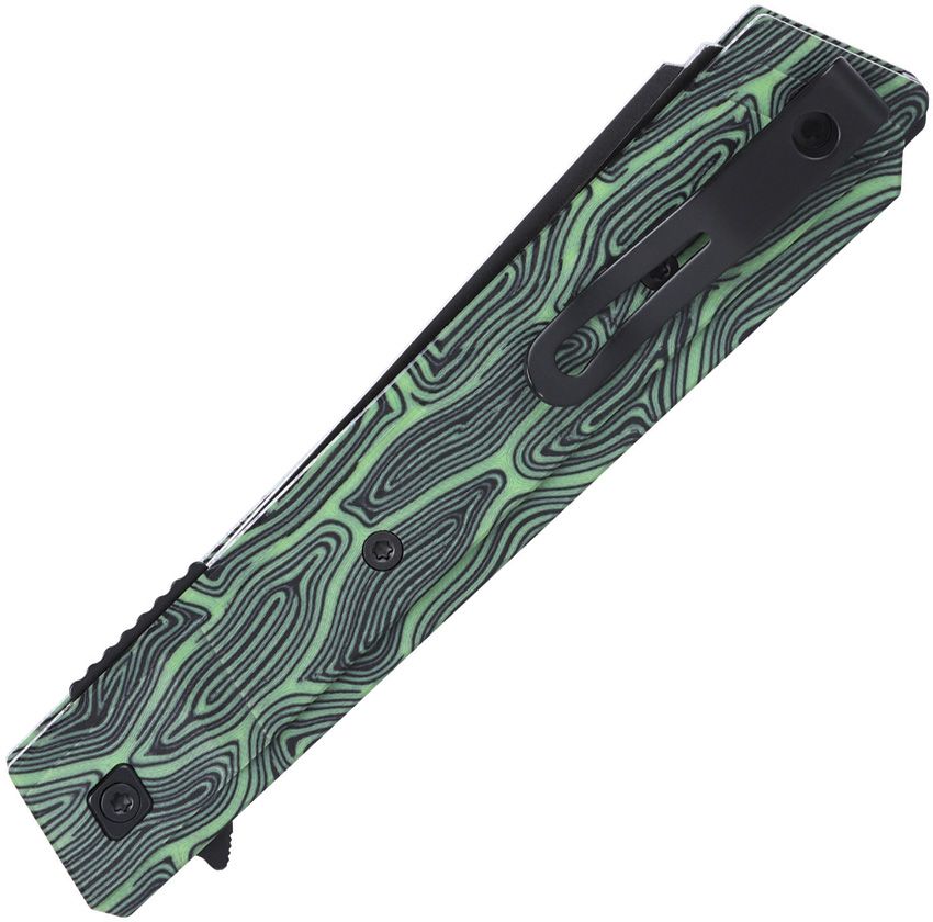 (image for) CRKT Zephyr Liner Lock Black And Green