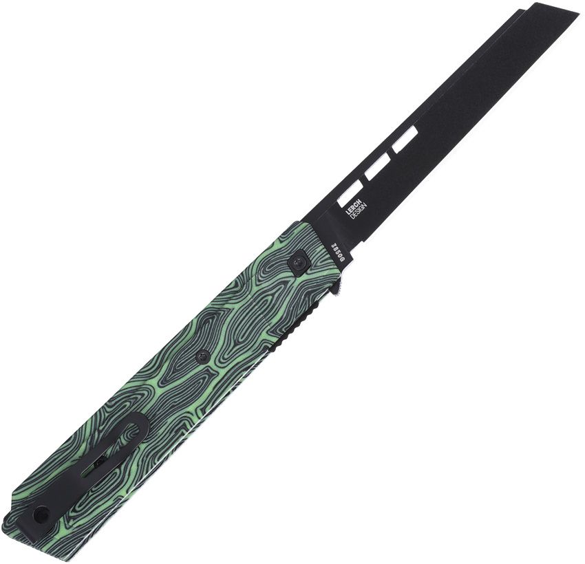 (image for) CRKT Zephyr Liner Lock Black And Green