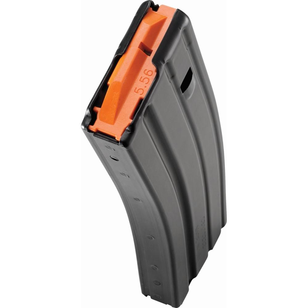 (image for) DuraMag Rifle Magazine Black w/ Orange Follower 5.56/300blk 30/rd