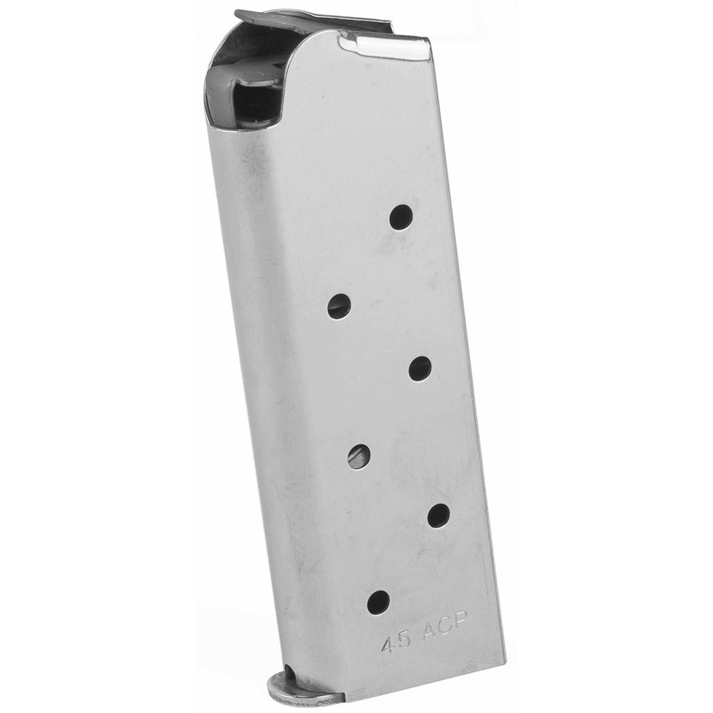 (image for) Colt 1911 Defender/Officer Handgun Magazine Stainless Steel .45 ACP 7/rd