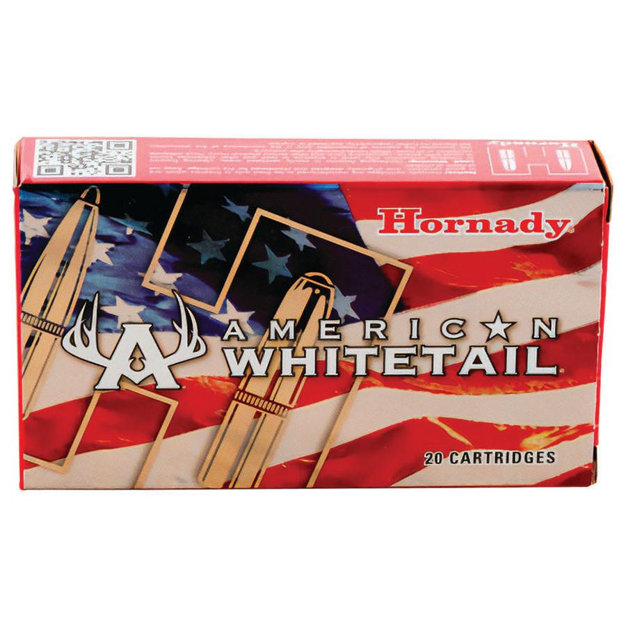 (image for) Hornady American Whitetail Rifle Ammunition 6.5 Creedmoor 129 gr. SP 2820 fps 20/ct
