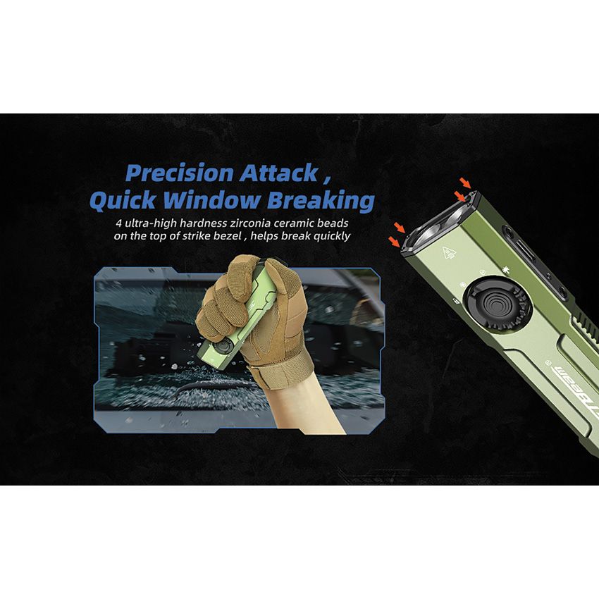 (image for) JETBeam E26 Flashlight Green