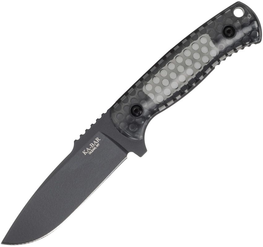 (image for) Ka-Bar George Cool Name Drop Point Black/Smoke