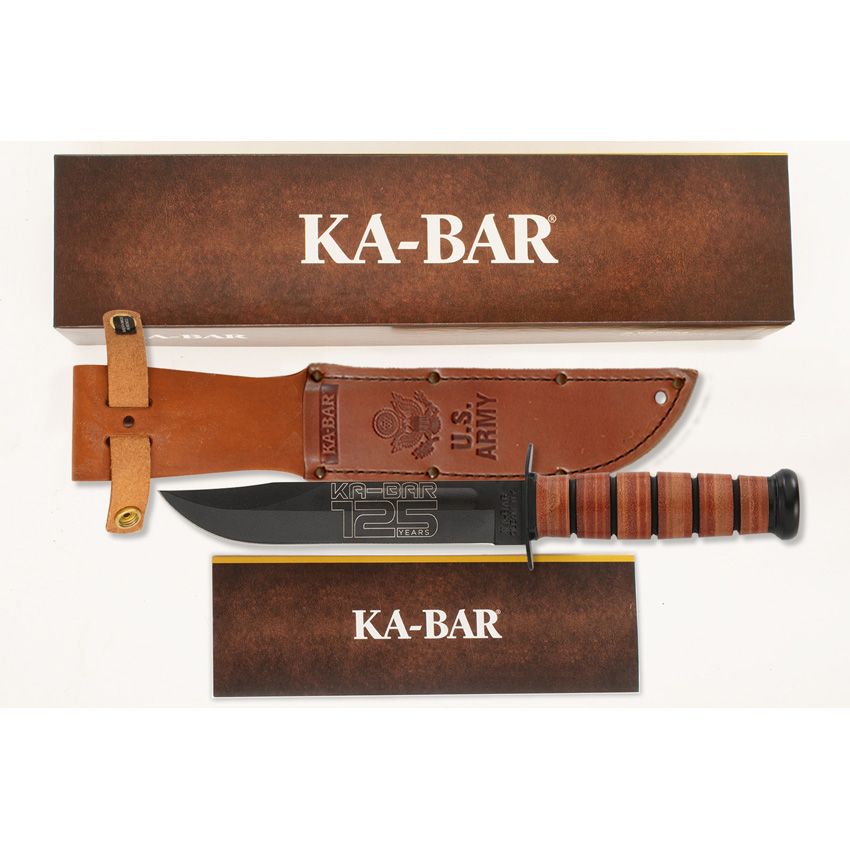 (image for) KA-BAR U.S. Army 125th Anniversary Knife