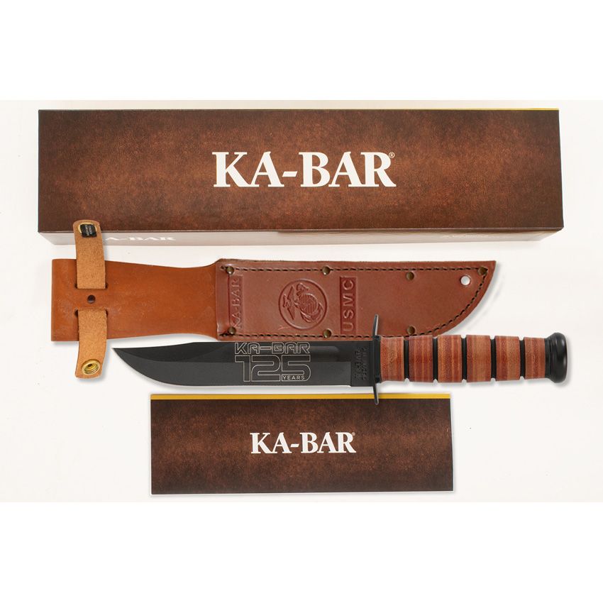 (image for) KA-BAR USMC 125TH ANNIVERSARY KNIFE