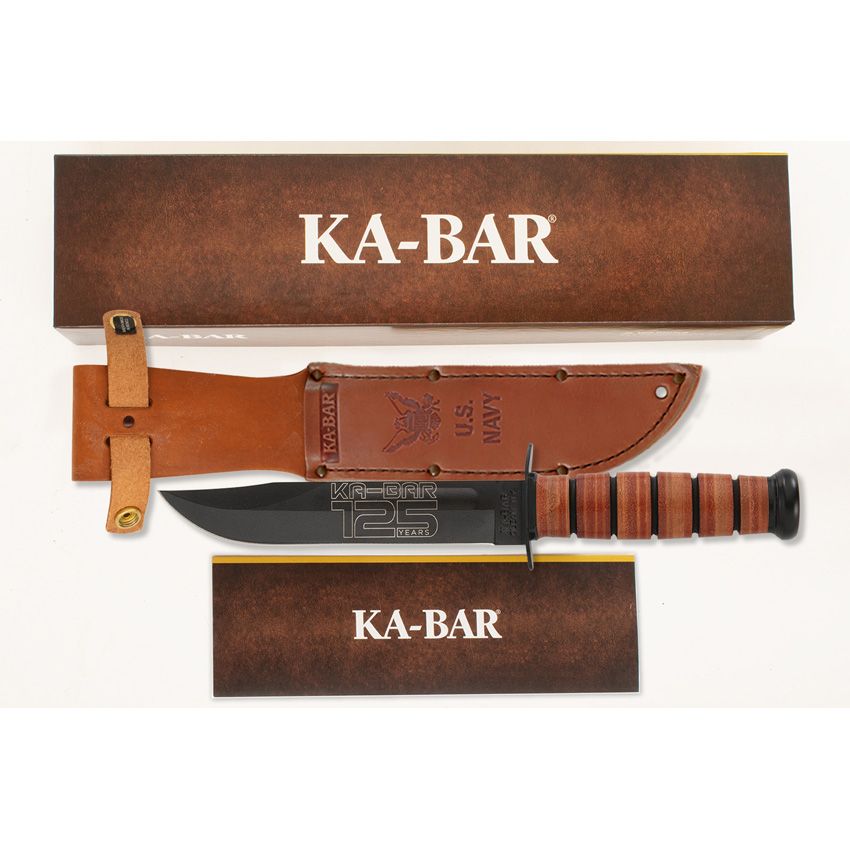 (image for) KA-BAR USN 125TH Anniversary Knife