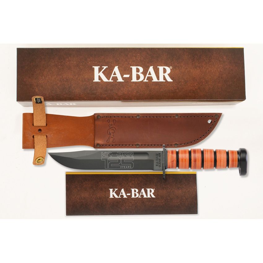 (image for) KA-BAR Dog's Head 125TH Anniversary Knife