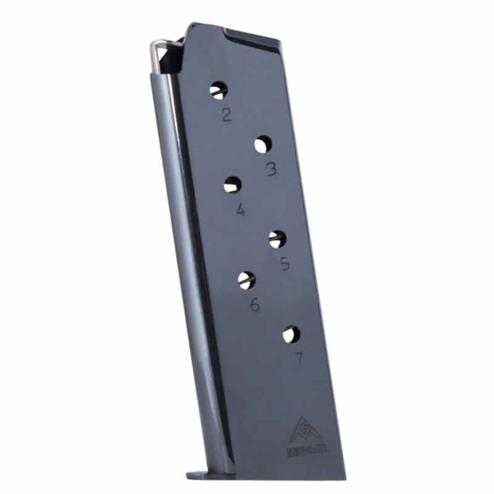 (image for) Mec-Gar 1911 Handgun Magazine .45 ACP Blued Steel 7/rd