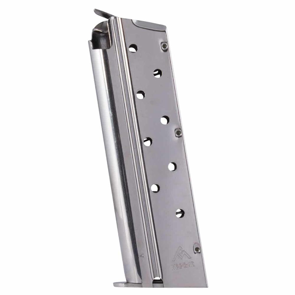 (image for) MEC-GAR 1911 Handgun Magazine 9mm Luger HT Nickel 9/rd