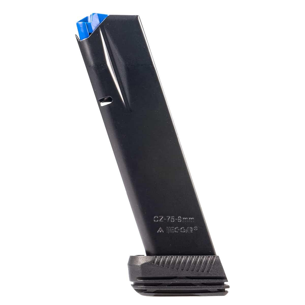 (image for) Mec-Gar Handgun Magazine CZ 75B / 85B / SP-01 / SHADOW / SHADOW 2 9mm Luger 19/rd DPS