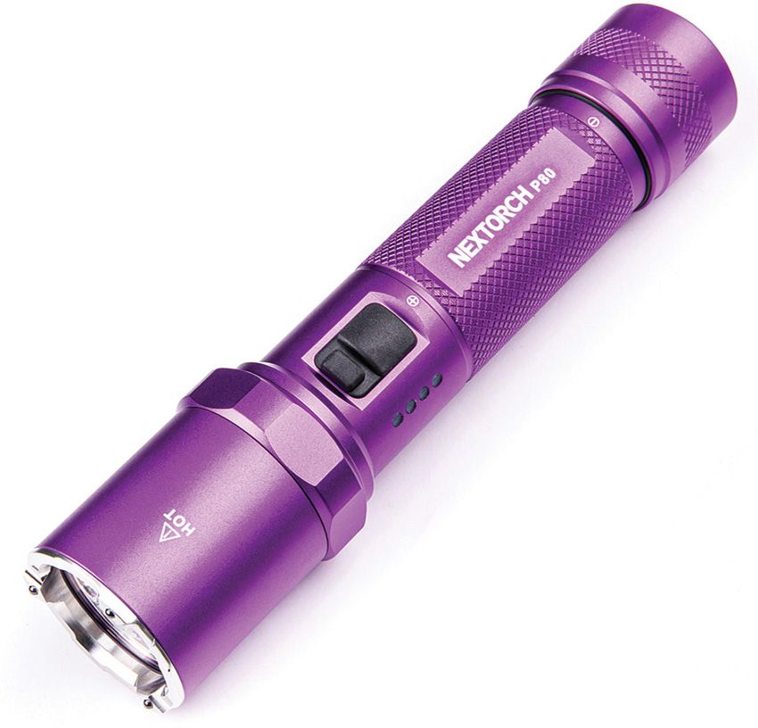(image for) Nextorch P80 Tactical Flashlight Purple