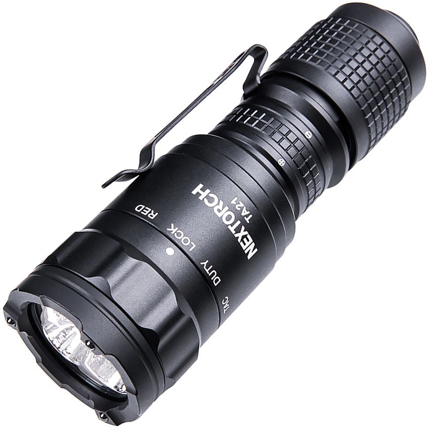 (image for) NEXTORCH TA21 Pocket Carry Tactical Flashlight Set | Red & White Light