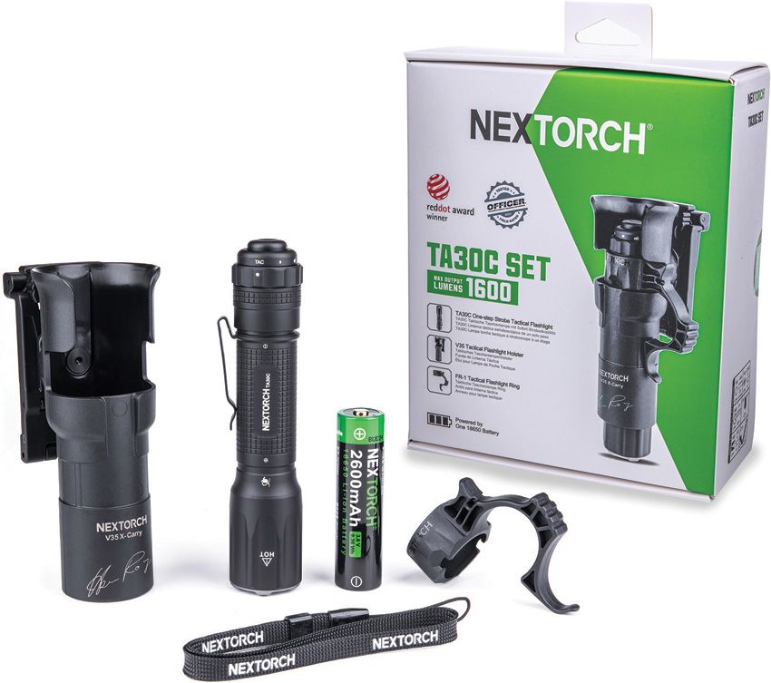 (image for) NEXTORCH TA30C TACTICAL KIT - 1600 Lumens