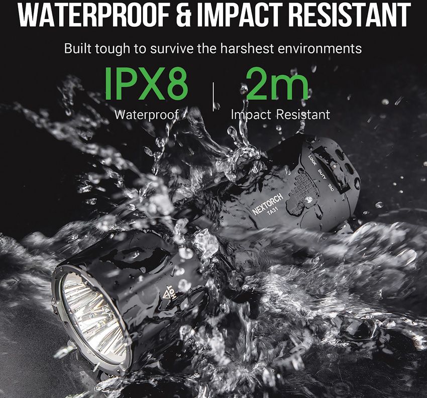 (image for) NEXTORCH TA31 10,000 Lumen UItra-Bright Tactical Searchlight