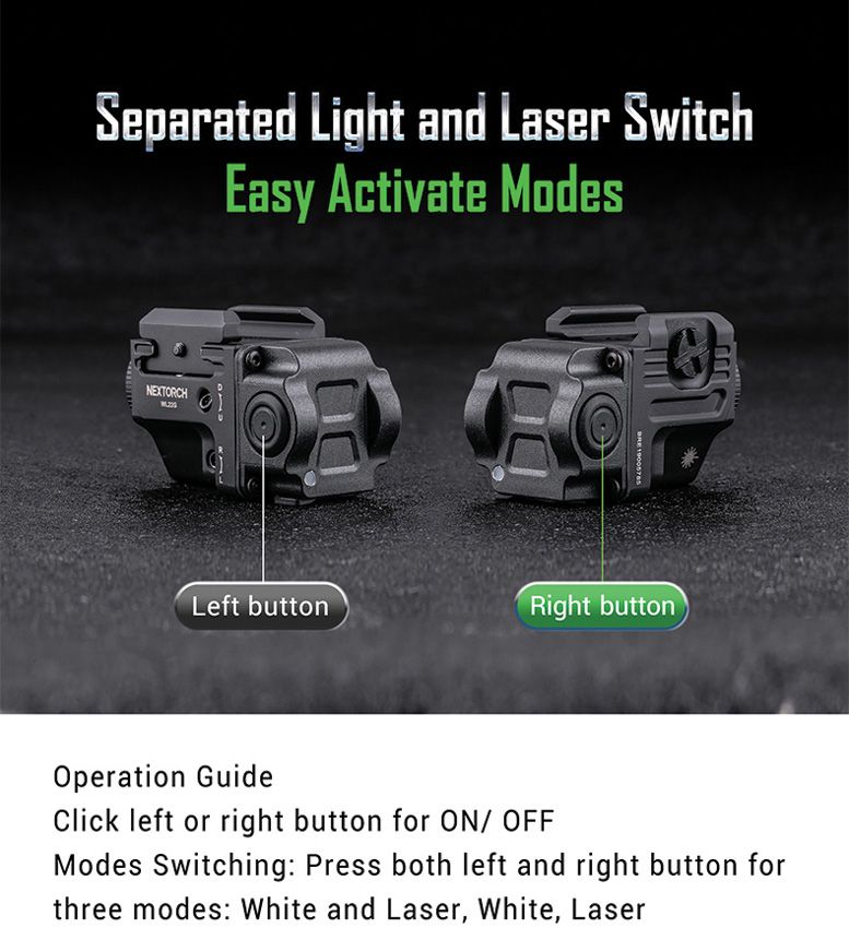(image for) Nextorch WL22 Compact Weapon Light