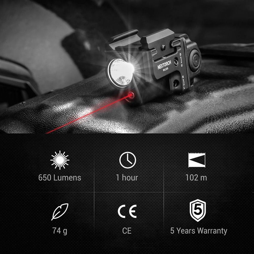 (image for) Nextorch WL22 Compact Weapon Light