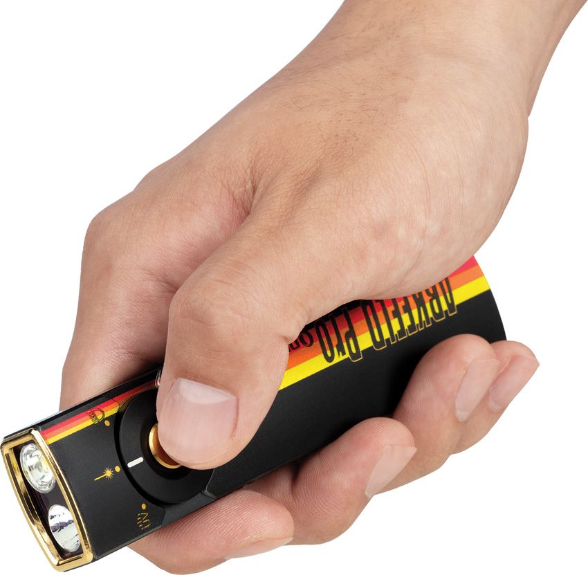 (image for) O-Light Arkfeld Pro Flat EDC Flashlight with LED Light UV and Laser