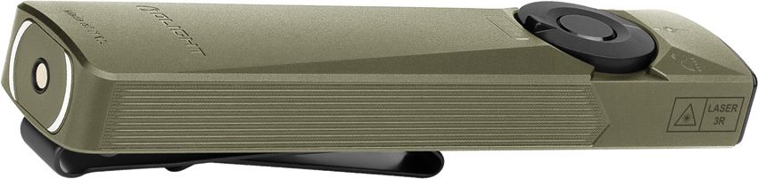 (image for) O-Light ArkPro Series – Flat Unibody EDC Flashlight with Multi-Light Sources Olive