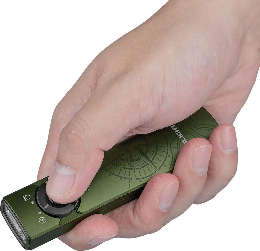 (image for) O-Light Arkfeld UV Flashlight OD Green Compass Artwork