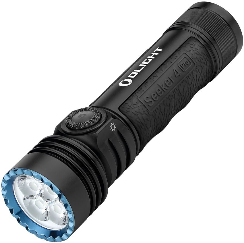 (image for) O-Light Seeker 4 Pro High Power Flashlight Black