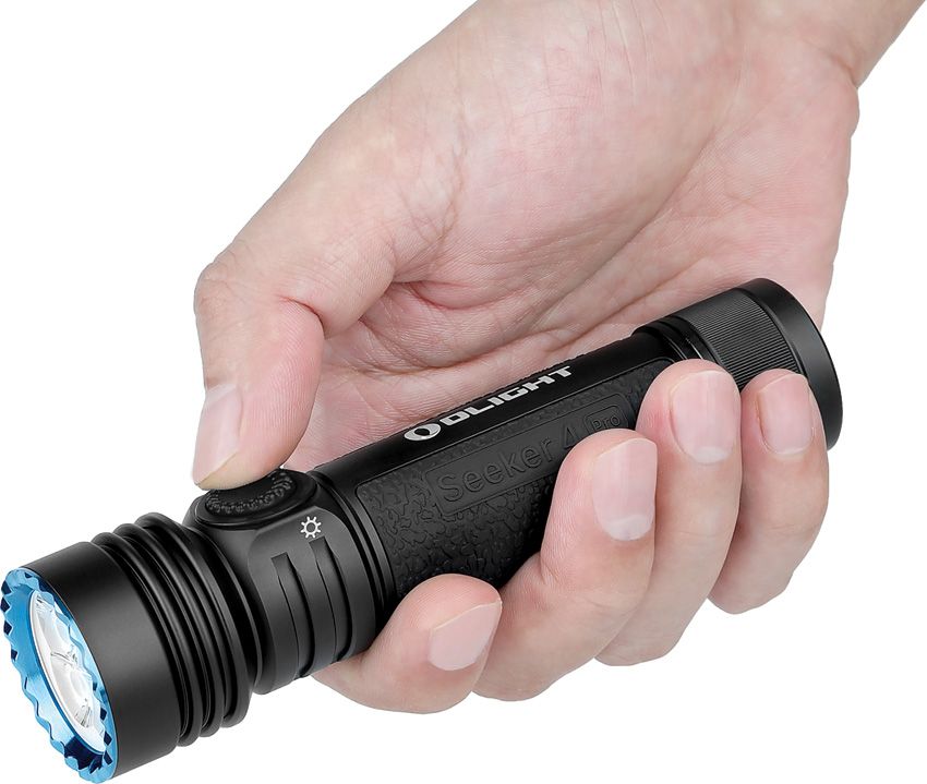 (image for) O-Light Seeker 4 Pro High Power Flashlight Black
