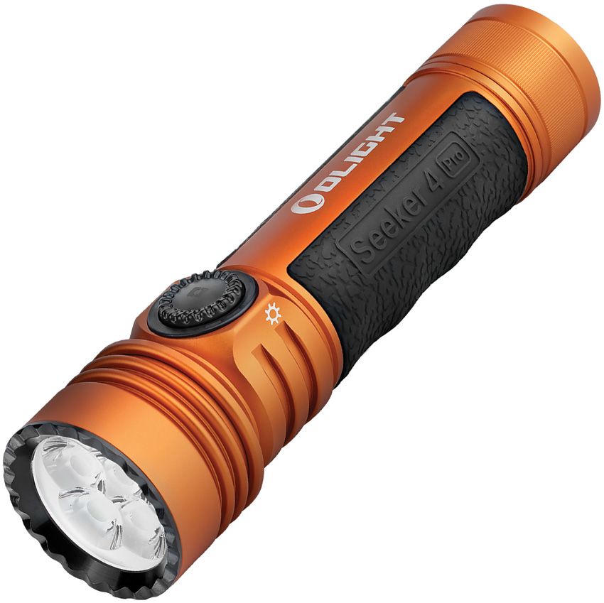 (image for) O-Light Seeker 4 Pro High Power Flashlight Orange
