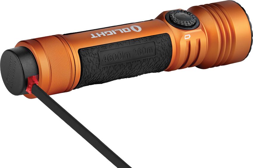 (image for) O-Light Seeker 4 Pro High Power Flashlight Orange