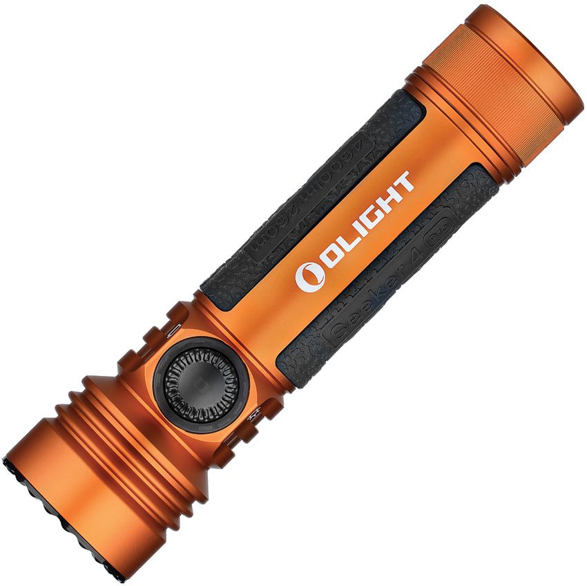 (image for) O-Light Seeker 4 Pro High Power Flashlight Orange