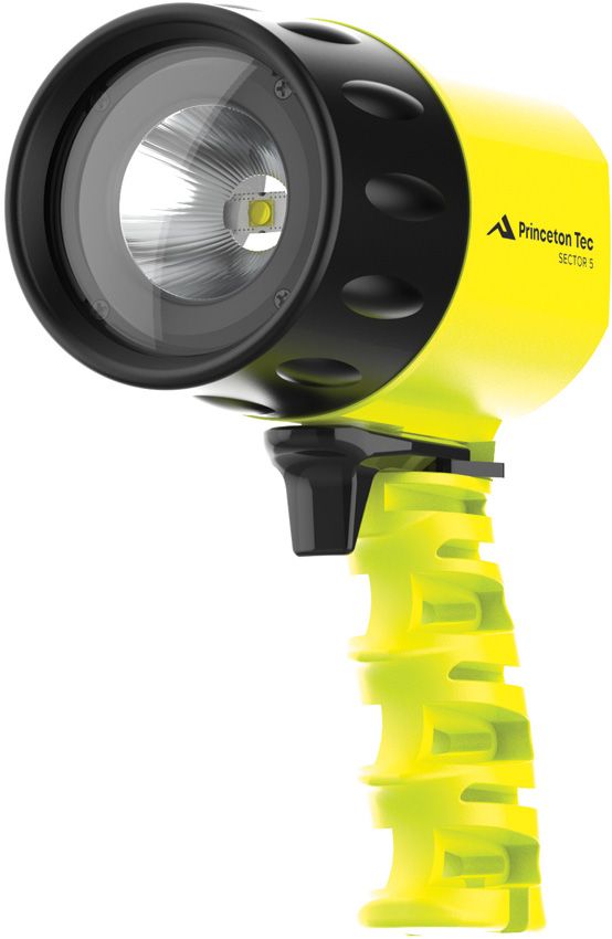 (image for) Princeton Tec Sector 5 Dive Light Neon Yellow