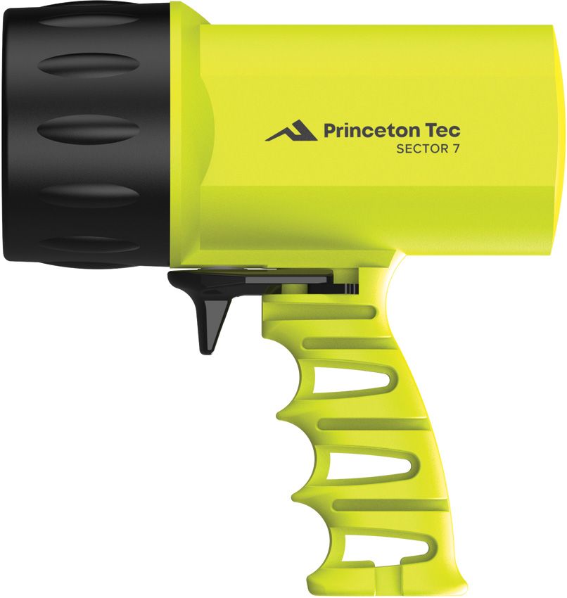 (image for) Princeton Tec Sector 7 Dive Light Neon Yellow