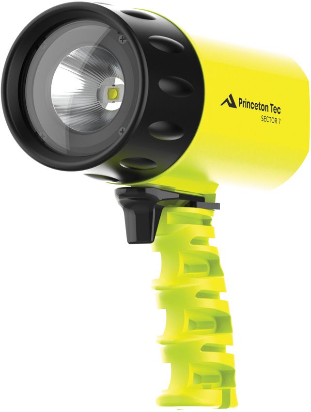 (image for) Princeton Tec Sector 7 Dive Light Neon Yellow