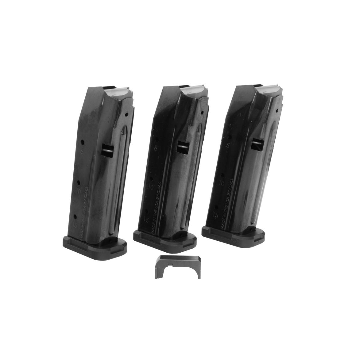 (image for) Shield Arms S15 Gen3 Magazine Combo Pack - 3/Pack + 1 Mag Release - Black