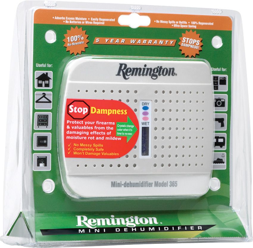 (image for) Remington Mini-Dehumidifier, No Batteries Required, Dehumidifier