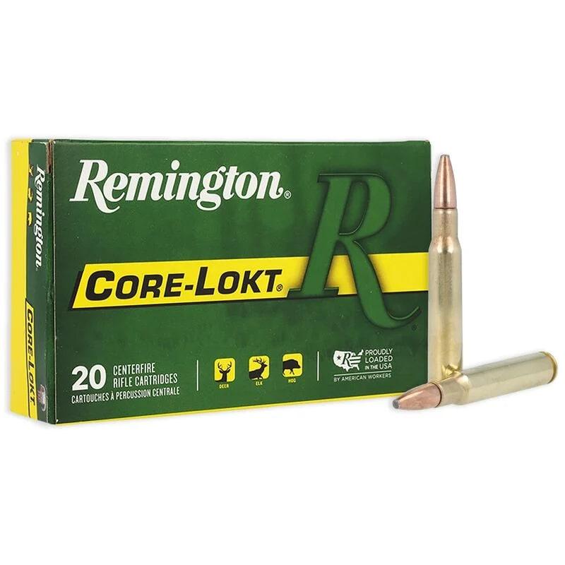 (image for) Remington Core-Lokt Rifle Ammunition .30-06 Sprg 150 gr PSP 2910 fps 20/ct