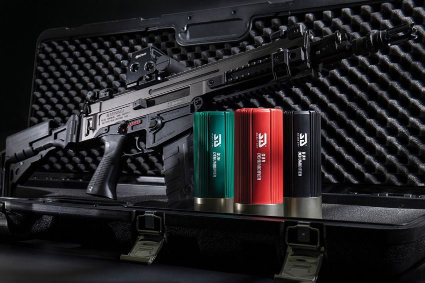 (image for) Silent Dry Shotgun Jr. Dehumidifier Green
