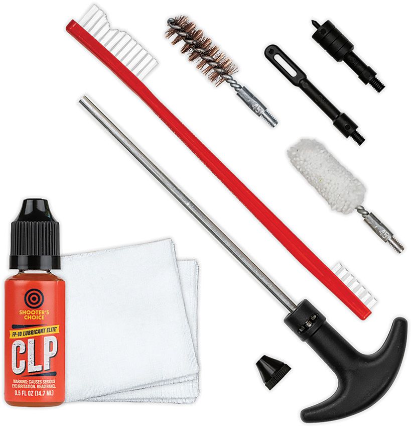(image for) Shooters Choice Rifle Cleaning Kit 45 Cal
