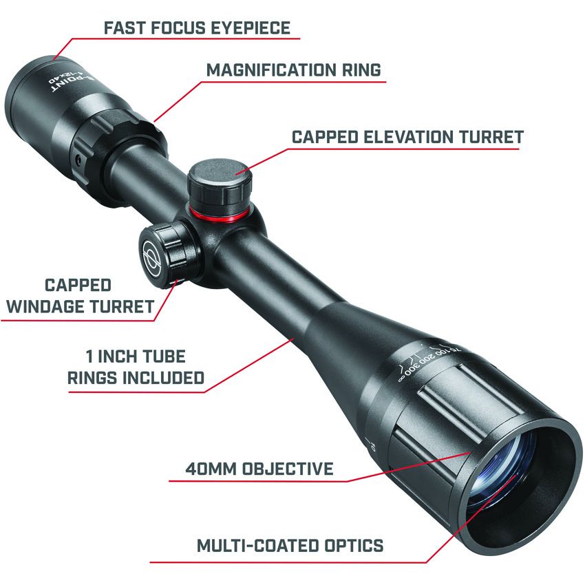 (image for) Simmons 8 Point 4-12x40mm Scope