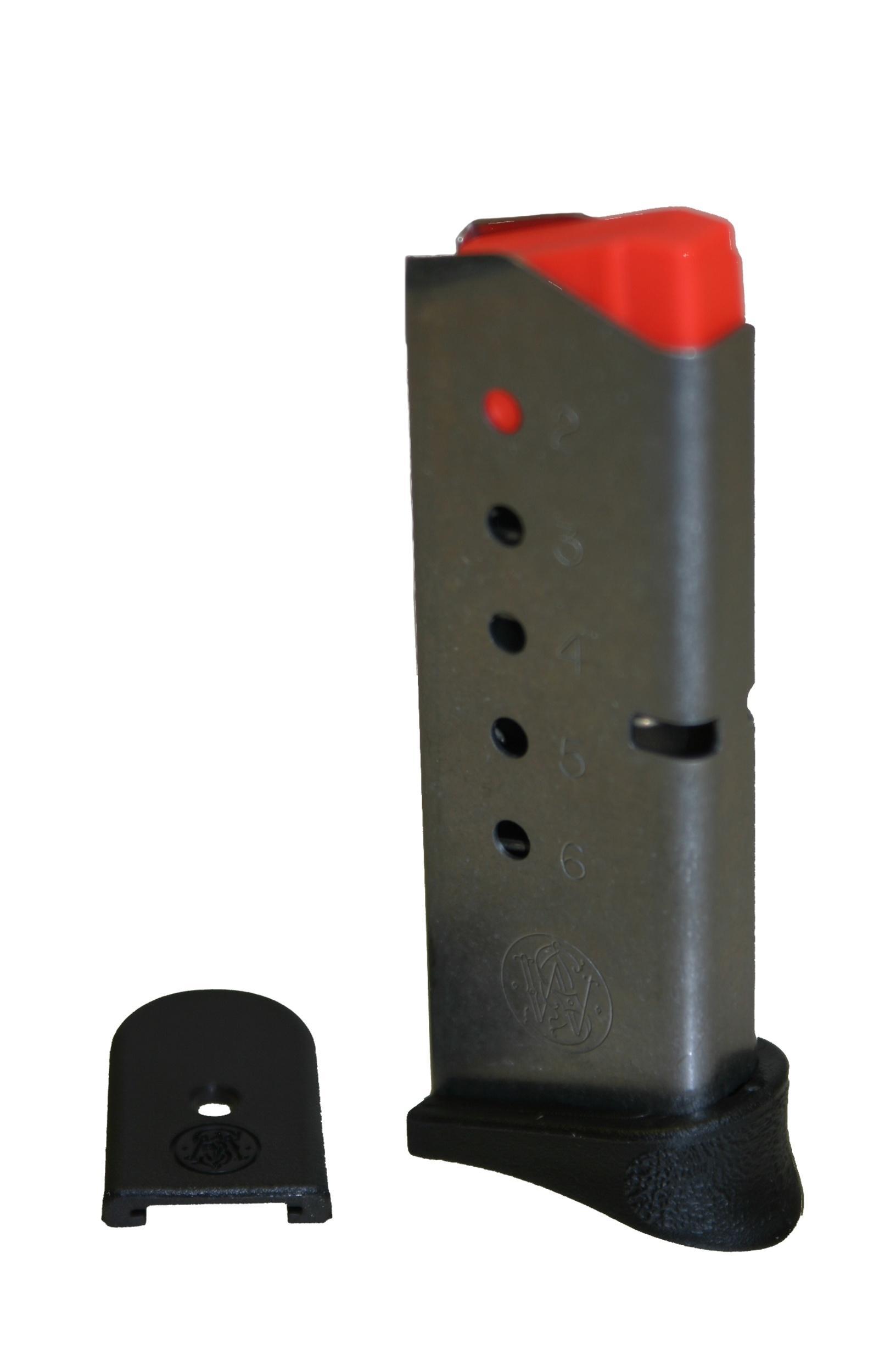 (image for) Smith & Wesson 380 Bodyguard Handgun Magazine Stainless Steel .380 Auto 6/rd